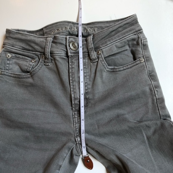 AE | Stuper Stretch Hi-rise Grey Jegging - Picture 11 of 13